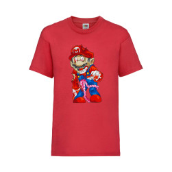Детска Тениска Super Mario Tralala Mario Zombie 6, Червен, 9-11 г. (140-152...
