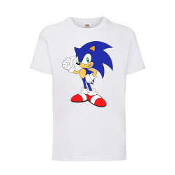 Детска Тениска SEGA Sonic Tales Knuckles Tralala Sonic 005, Бял, 12-13 г. (...