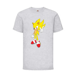 Детска Тениска SEGA Sonic Tales Knuckles Tralala Sonic Super Sonic yellow, ...