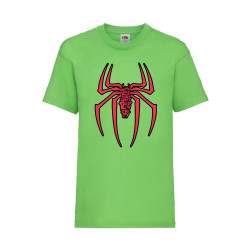 Детска Тениска Spider-man Човекът паяк Tralala Spiderman 005, Lime, 5-6 г. ...