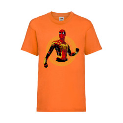 Детска Тениска Spider-man Човекът паяк Tralala Spiderman 009, Оранжев, 9-11...
