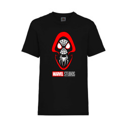 Детска Тениска Spider-man Човекът паяк Tralala Spiderman miles, Черен, 5-6 ...