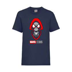 Детска Тениска Spider-man Човекът паяк Tralala Spiderman miles, Тъмносин, 3...
