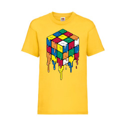 Детска Тениска Tralala Rubix, Жълт, 3-4 г. (104-116)