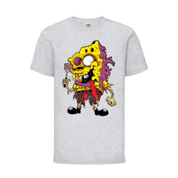 Детска Тениска Tralala SpongeBob Zombie 7, Сив, 5-6 г. (116-128)