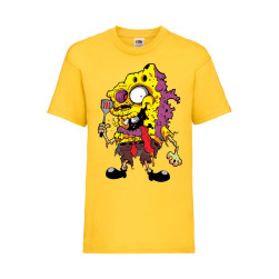 Детска Тениска Tralala SpongeBob Zombie 7, Жълт, 12-13 г. (152-164)
