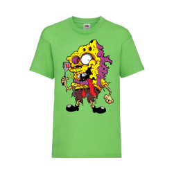 Детска Тениска Tralala SpongeBob Zombie 7, Lime, 7-8 г. (128-140)