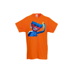 Детска Тениска Poppy Play Time Tralala, Huggy Wuggy 09, Оранжев, 12-13 г. (...
