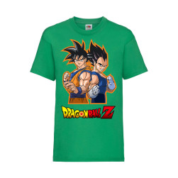 Детска Тениска Japan Animation Tralala Dragon Ball Z 01, Зелен, 5-6 г. (116...