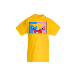 Детска Тениска Poppy Play Time Tralala, Poppy Play Time 03, Жълт, 12-13 г. ...