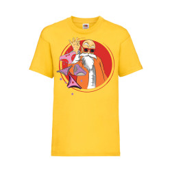 Детска Тениска Japan Animation Tralala Dragon Ball Z Master Roshi 03, Жълт,...