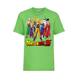 Детска Тениска Japan Animation Tralala Dragon Ball Z 12, Зелена мента, 12-1...