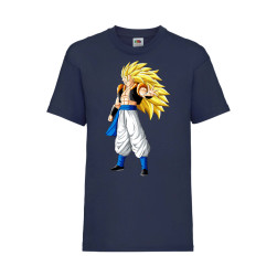 Детска Тениска Japan Animation Tralala Dragon Ball Z 13, Тъмносин, 3-4 г. (...