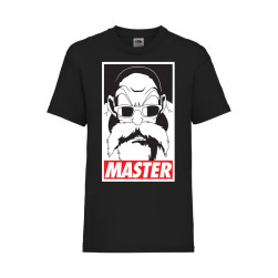 Детска Тениска Japan Animation Tralala Dragon Ball Z Master Roshi 01, Черен...