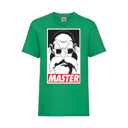 Детска Тениска Japan Animation Tralala Dragon Ball Z Master Roshi 01, Зелен...