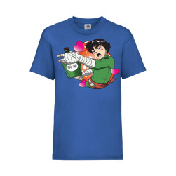 Детска Тениска Japan Animation Tralala Naruto Rock Lee, Син, 3-4 г. (104-11...