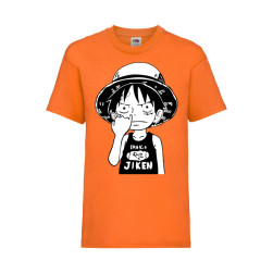 Детска Тениска Japan Animation Tralala One Piece 01, Оранжев, 5-6 г. (116-1...
