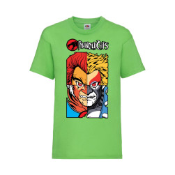 Детска Тениска Japan Animation Tralala ThunderCats 02, Зелена мента, 5-6 г....