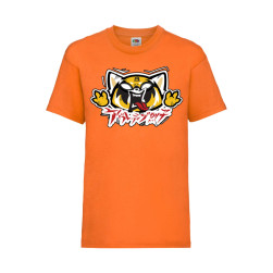 Детска Тениска Manga Anime 01 Tralala Aggretsuko 02, Оранжев, 3-4 г. (104-1...