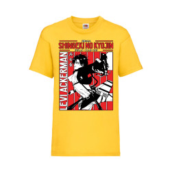 Детска Тениска Manga Anime 01 Tralala Attack on Titan Levi Ackerman 02 Japa...