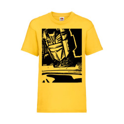 Детска Тениска Manga Anime 01 Tralala Transformers Optimus Prime 02, Жълт, ...
