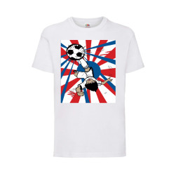 Детска Тениска Tralala Captain Tsubasa 03 Japan Animation, Бял, 12-13 г. (1...