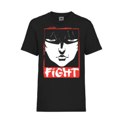 Детска Тениска Manga Anime 01 Tralala Baki the Grappler 02, Черен, 12-13 г....