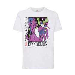 Детска Тениска Manga Anime 01 Tralala Neon Genesis Evangelion Gendo Ikari, ...