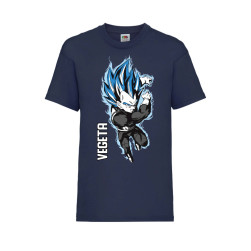 Детска Тениска Tralala Dragon Ball Z Vegeta Japan Animation, Тъмносин, 3-4 ...