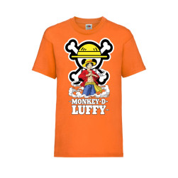 Детска Тениска Tralala One Piece 07 Japan Animation, Оранжев, 3-4 г. (104-1...