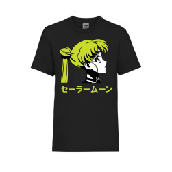 Детска Тениска Tralala Sailor Moon 03 Japan Animation, Черен, 5-6 г. (116-1...