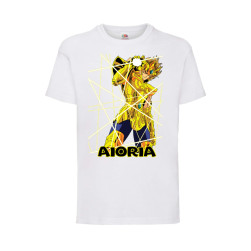 Детска Тениска Tralala Saint Seiya Leo Aiolia 02 Japan Animation, Бял, 3-4 ...