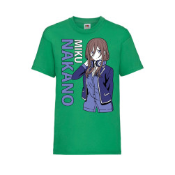 Детска Тениска Tralala The Quintessential Quintuplets Miku Nakano Japan Ani...