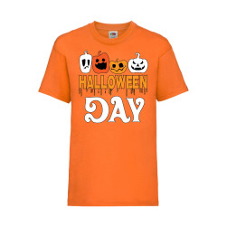 Детска Тениска Tralala, Halloween Day, Оранжев, 5-6 г. (116-128)