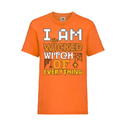 Детска Тениска Tralala, I'm The Wicked Witch Of Everything 3, Оранжев, 9-11...
