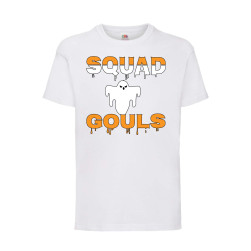 Детска Тениска Tralala, Squad Gouls, Бял, 9-11 г. (140-152)