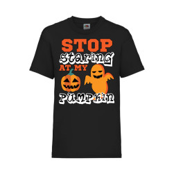 Детска Тениска Tralala, Stop Staring At My Pumpkin 2, Черен, 3-4 г. (104-11...