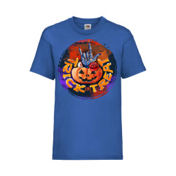 Детска Тениска Tralala, Halloween 04, Син, 12-13 г. (152-164)