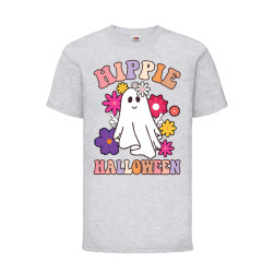Детска Тениска Tralala, Hippie Halloween, Светлосив меланж, 7-8 г. (128-140...