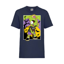Детска Тениска Семейство Симпсън Tralala The Simpsons Bart Simpson 01, Тъмн...