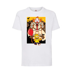 Детска Тениска Семейство Симпсън Tralala The Simpsons Krusty The Clown Penn...