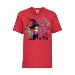Детска Тениска Hallowen Tralala, In A World Full Of Princesses Be A Witch, ...