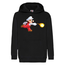 Детски суитшърт Супер Марио Super Mario Tralala Super Mario 008, Черен, 5-6...