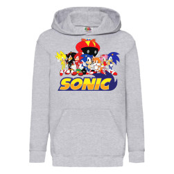 Детски суитчер Tralala Sonic and friends 02, Сив, 5-6 г. (116-128)
