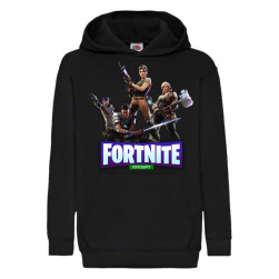Детски суитчер Фортнайт Fortnite Battle Royal Tralala Fortnite 06, Черен, 5...