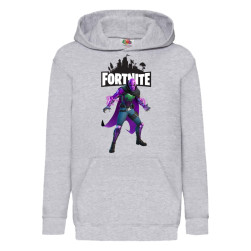 Детски суитчер Фортнайт Fortnite Battle Royal Tralala Fortnite Prowler, Сив...