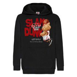 Детски суитчер Tralala Cute Bear Let's Fly for a little while SLAM DUNK, Че...