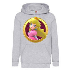 Детски суитшърт Супер Марио Super Mario Tralala Princess Peach 1, Сив, 12-1...