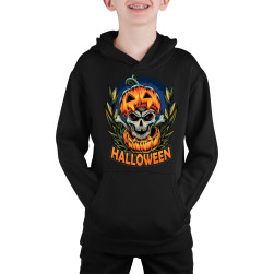 Детски суитчер Светии Halloween Tralala Halloween 01, Черен, 5-6 г. (116-12...