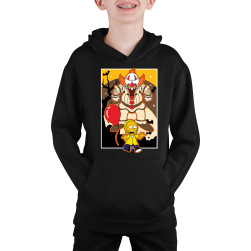 Детски суитчер Светии Halloween Tralala The Simpsons Krusty The Clown Penny...